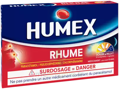 Humex Rhume Comprimés Et Gélules Plq/16 à VILLERS-LE-LAC