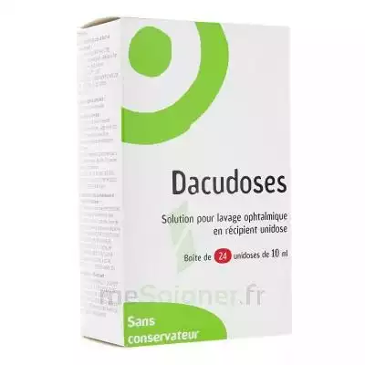 Dacudoses Solution Pour Lavement Ophtalmologique 24unid/10ml à VILLERS-LE-LAC