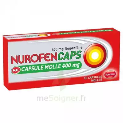 Nurofencaps 400 Mg Caps Molle Plq/10 à VILLERS-LE-LAC