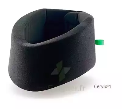 Cervix 1 Collier Cervical Souple Noir/vert H7,5cmt3 à VILLERS-LE-LAC