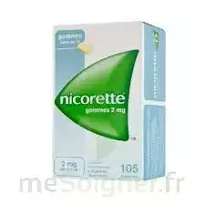 Nicorette 2 Mg Gom à Mâcher Médic Sans Sucre Plq/105gom à VILLERS-LE-LAC