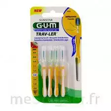 Gum Trav - Ler, 1,3 Mm, Manche Jaune , Blister 4 à VILLERS-LE-LAC