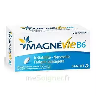 Magnevie B6 100 Mg/10 Mg Comprimés Pelliculés Plaq/60 à VILLERS-LE-LAC